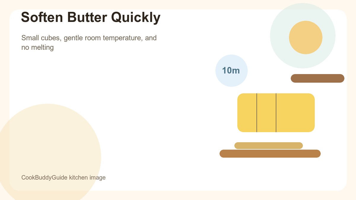 How to Soften Butter Quickly: 6 Pro-Tested Methods That Won't Melt It